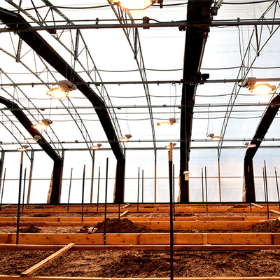 Serre chaude de privation de lumière de film de hangar d'ombre imperméable pour l'agriculture