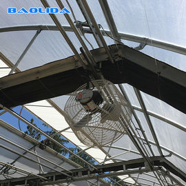 Les systèmes de rideau en panne d'électricité de serre chaude ont automatisé la privation légère 8m - 12m
