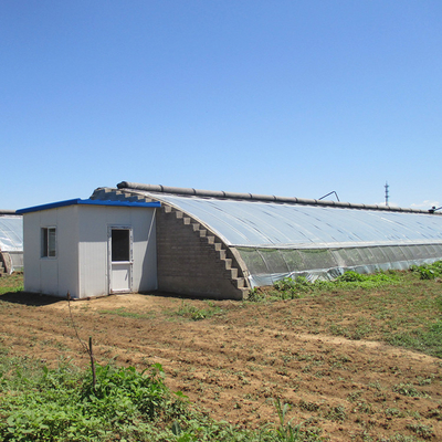 Serre chaude solaire passive agricole de secteur froid traditionnelle