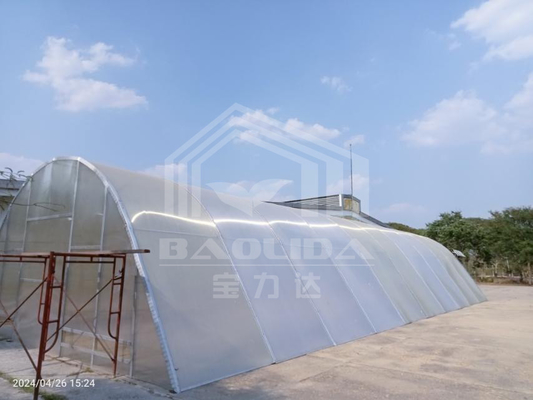 Serre de séchage en polycarbonate protégé contre les UV personnalisable avec assemblage facile et épaisseur réglable