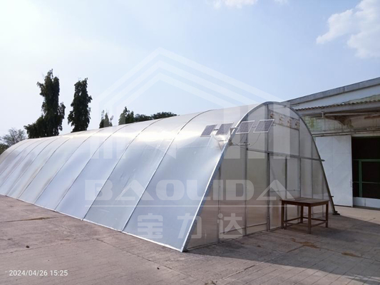 Serre de séchage en polycarbonate protégé contre les UV personnalisable avec assemblage facile et épaisseur réglable