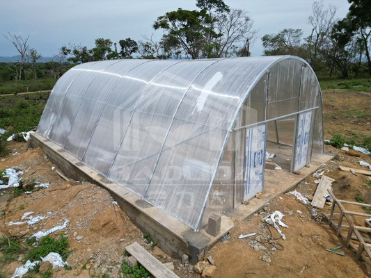 Serre de séchage en polycarbonate protégé contre les UV personnalisable avec assemblage facile et épaisseur réglable