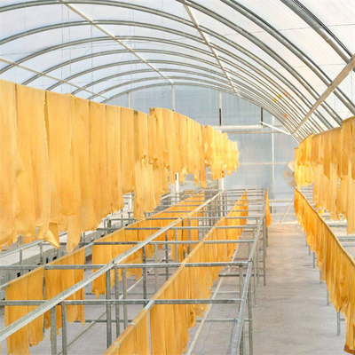 Serre de séchage de poisson en polycarbonate personnalisable avec protection UV et structure stable