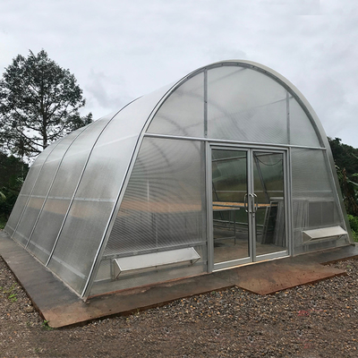 Structure stable Serre pour le séchage des légumes et des herbes avec technologie de ventilation avancée