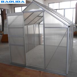 Tente en aluminium petit Mini Frame Polycarbonate Sheet Commercial de serre chaude en métal