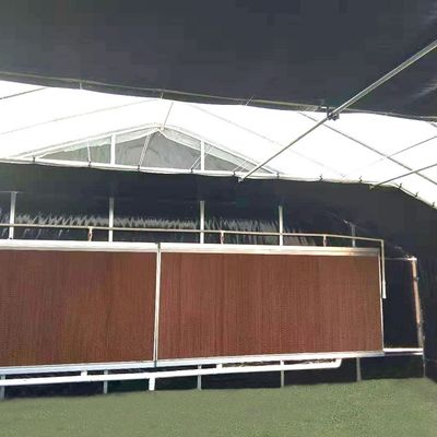 L'immersion chaude de serre chaude de privation de lumière de ventilation de côtés a galvanisé