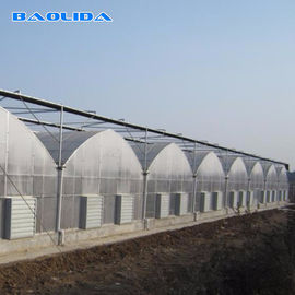 Serre chaude multi d'envergure de serre chaude agricole de l'irrigation par aspiration de Multispan 9m