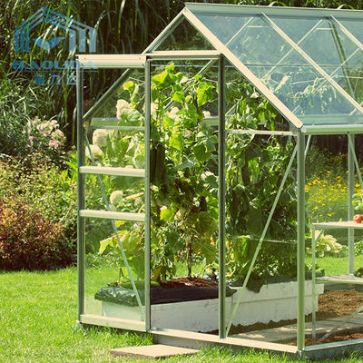 La feuille en verre de serre chaude d'horticulture de jardin de Tulip Aluminium a couvert