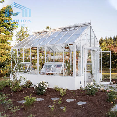 La feuille en verre de serre chaude d'horticulture de jardin de Tulip Aluminium a couvert