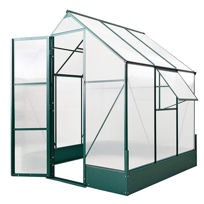 Serre chaude agricole de jardin de polycarbonate de feuille de hangar en plastique clair de serre chaude