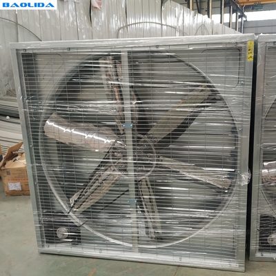 Système de refroidissement par évaporation de serre chaude avec l'élevage d'usine de ventilateur d'extraction